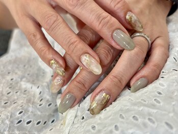 ネイルラウム(nail ravum)の写真/ニュアンスな雰囲気の店内で、人目を気にせずリラックス♪爪の健康を第一に考えた施術でモチに定評アリ◎