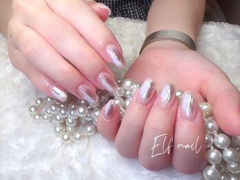 エルフネイル(Elf nail)の写真/【10時~22時営業】自爪に優しいオフ&ケア・指先を綺麗に魅せる美フォルム！シンプルだからこそ技術が光る☆