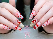 79リナネイル 心斎橋店(79LINA NAIL)/バレンタインネイル