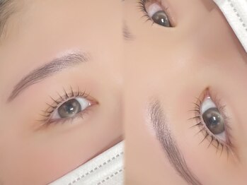 リモア(remoa)/青山指名限定まつパ上下＋眉施術