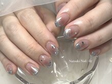 アンジュブラウン(angebrown)/キラキラチークネイル【080】