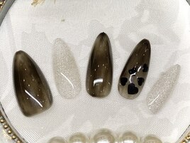 ハートホロネイル