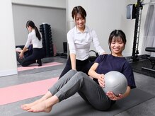 ミートユー(Meet You)の雰囲気（一人一人の骨格に合わせて、ピラティスや筋トレなどを行います！）