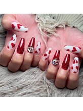 カネイル(CANAILL)/バレンタインネイル