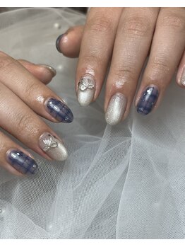 チェックネイル