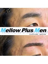 メロウプラス(mellow+)/メンズ眉毛/アイブロウ/眉毛