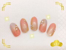 成人式ネイル☆ 6800円