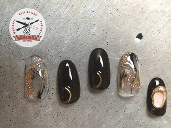 ネイルスミス(Nailsmith)/ブラウンのチェーンニュアンス