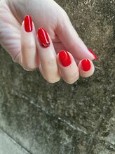 アトリエルリアン(Atelier Le Lien)/赤/クリスマス/冬ネイル