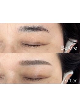 アイブロウメニューがあるサロン