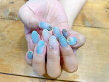 アトリエ ツメ(atelier TsuMe)/海/ニュアンス/ミラーアート