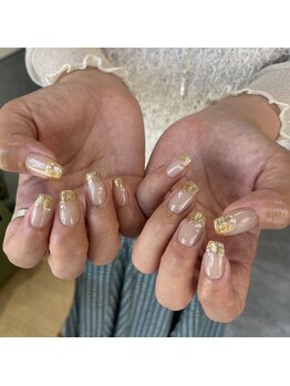 ミントリーフ バイ リート(Mint leaf by Reat)/ニュアンスミラーフレンチ