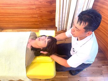 あおなみ はり きゅう整骨院/施術前に歪みをチェック!