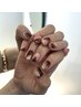 人気デザイン♪オーダー多数☆【ショートにもおすすめ】もやもやネイル