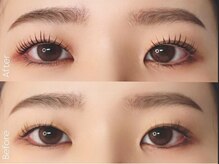 ブリコ(Brico)の雰囲気（鏡を見るのがちょっと楽しみになる目元。）