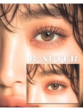 B<AFTER SALON 2nd LEDマツエク専門店【LEDマツエク/フラットラッシュ/パリジェンヌ】 【No3】LE Dマツエク