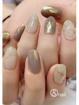 アンドネイル(& nail)/ストーンアート