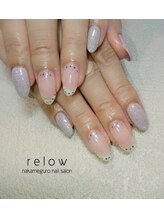 リロウ(relow)/クリア×グレー