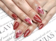 プロフェッショナル ネイルサロン ラヴィアス(LAVIAS)/【定額メニュー】シンプルアート