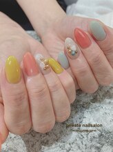 プライベート ネイルサロン マーマ(murmur)/カラフルネイル