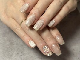 【パラジェル】押し花ネイル