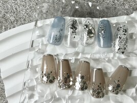 ニュアンスアシメ◆アート5本