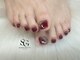 シュガービューティーネイルズ(Sugar Beauty Nails)の写真/【つま先まで可愛く♪】シンプルなワンカラーからアート10本まで★持ち込みOK！オフ・甘皮処理・ケア付き◎