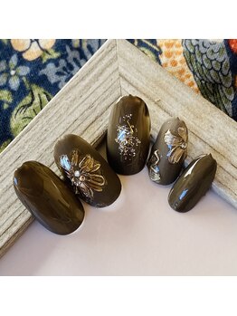 ネイルサロン春/ミラーネイル【パラジェル】所沢