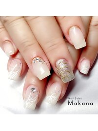 花火×波アシメニュアンス