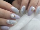 雪の結晶ネイル　担当：粥川