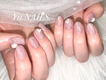 ユーネイルズ 恵比寿(Yu.NAILS.)/春色フラッシュネイル