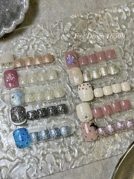 ファーストネイルアンドアイラッシュ(1st NAIL&eyelash)/FootDesign6500円