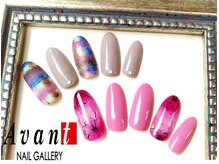 ネイルギャラリーアヴァン(NAIL GALLERY Avant)/秋冬シンプルアート