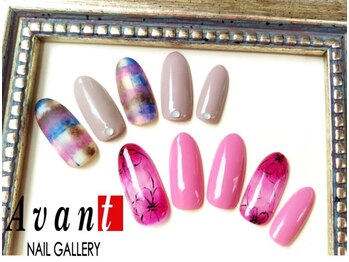 ネイルギャラリーアヴァン(NAIL GALLERY Avant)/秋冬シンプルアート