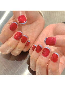 キャッツアイトーキョー 高円寺店(Cat's eyeTOKYO)/see-through red design