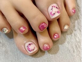 ドライフラワーネイル