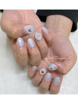 ネイルアート ジマー/60minart コース¥6990