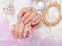 ワンホンネイル 新宿(Rumi Nail)/オーロラネイル/オーロラ/ミラー