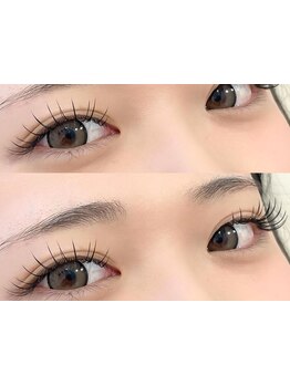 目の形にあったエクステ提案が得意