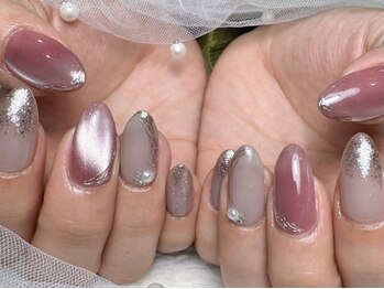 ネイル カナリアの写真/定額でもお得に可愛いネイルが楽しめる♪ニュアンスやマグネットなど豊富なデザインを多数ご用意♪