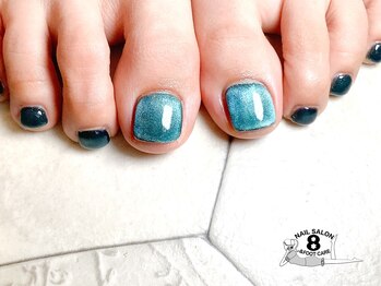 フットシンプルネイル