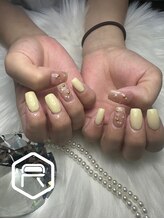 レディスペネイル ノウラ 名駅店(Redispe nail NouRa)/バターイエローネイル