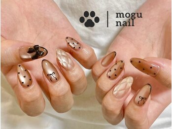 モグネイル(Mogunail)/キルティングネイル/秋ネイル