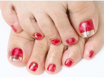 フラッシュネイル フレンテ西宮店/フット☆デザインコ-ス