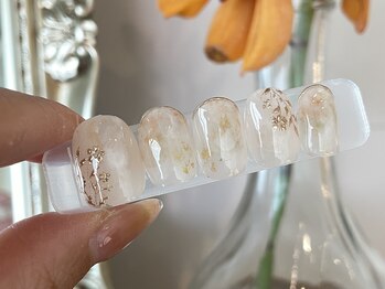 アメリアンドカシェット(Amelie&Cachette)/ブライダルネイル：maika