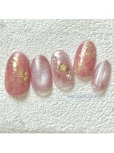 ネイルサロン クイル(QUILL)/８月ラメ（３）