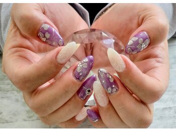 ムラサキのお花見