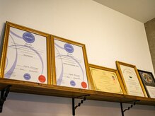 ニコワ(Nicowa)の雰囲気（信頼の証。国内・海外の多数の資格を保持）
