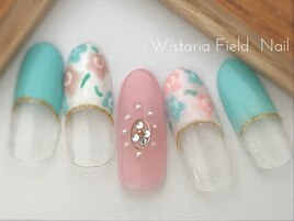 フラワー　アートネイル