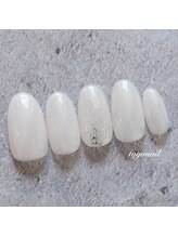 たゆ ネイル(たゆnail)/上品に見えるシースルーネイル♪